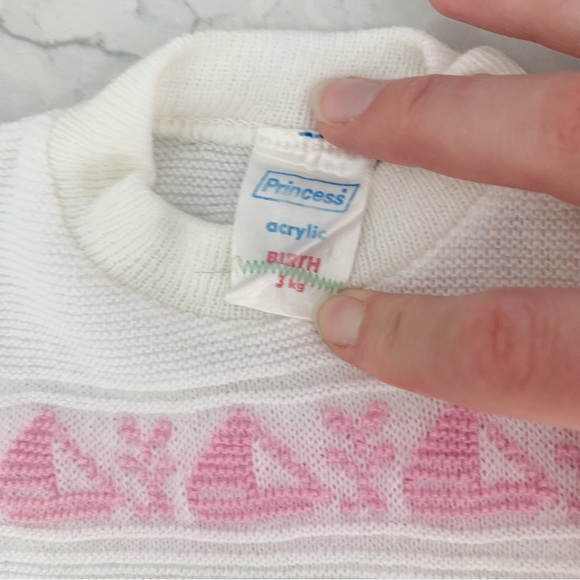 Vintage Princess Knit Nautical Outfit - Picture 4 of 4